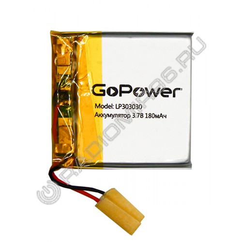 Аккумулятор Li-Pol GoPower LP303030