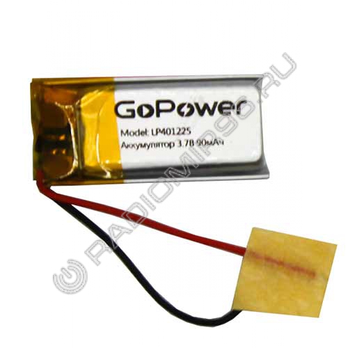 Аккумулятор Li-Pol GoPower LP401225