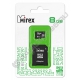Карта памяти microSDHC MIREX 8GB с адаптером (class 10)