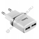 Зарядное устройство сетевое HOCO C12 2.0A 2USB БЕЛОЕ