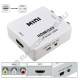 Конвертер HDMI2AV гн. HDMI -3гн. RCA + mini USB HW-2101  1080P NTSC/PAL