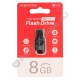 USB флэш-накопитель Borofone Generous BUD2 8GB USB2.0 чёрный, красный