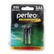 Аккумулятор PERFEO R03/AAA/550 mAh ( 2/40 )