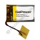 Аккумулятор Li-Pol GoPower LP602030 300mAh 3.7V с защитой (1/10)