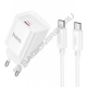Зарядное устройство сетевое HOCO C146A TYPE-C QC3.0 провод TYPE-C