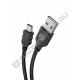 Кабель USB шт. A - шт. mini 0,5м BK06A