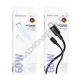 Кабель шт. TYPE-C -  шт. TYPE-C 1м 3.0A BOROFON  BX111