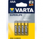 Батарейка VARTA SUPERLIFE R03 (4/48/96) солевая