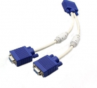 Разветвитель шт. VGA - 2 гн. VGA 0,1м пассивный AT0800