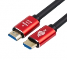 Шнур шт. HDMI - шт. HDMI 1м VER.2.0 RED/GOLD AT5940