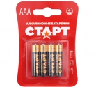 Батарейка СТАРТ LR03 ААА БЛИСТЕР (4/40/720)