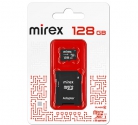Карта памяти microSDXC MIREX 128GB с адаптером (UHS-I, U1, class 10)