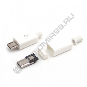 Штекер USB micro-B под пайку