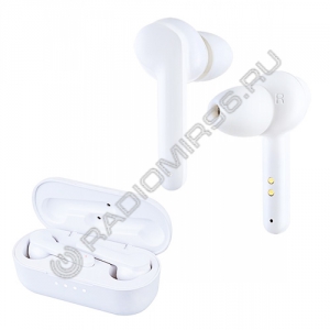 Наушники PERFEO BT TWS PF_B4021 NOTE БЕЛЫЕ вкладыши
