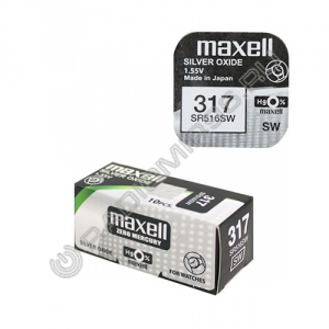 Батарейка MAXELL 317 / SR516SW ( 1/10/100 )
