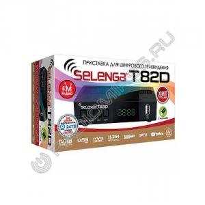 Цифровая ТВ приставка SELENGA T82D
