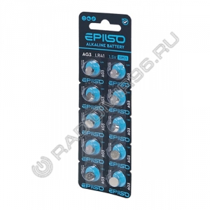 Батарейка EPILSO G3/LR736/LR41/392A/192 (10/100/1600)