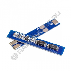 Контроллер заряда li-ion аккумуляторов BMS 2S 3А 7,4V (2S03)