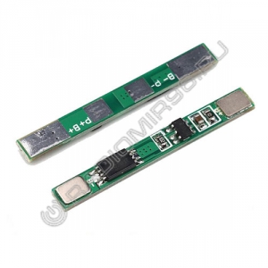 Контроллер заряда li-ion аккумуляторов BMS 1S 3А 3,7V (1S02)