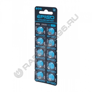 Батарейка EPILSO G4/LR626/LR66/377/177 (10/100/1600)