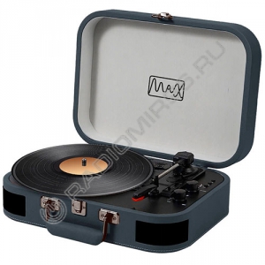 Виниловый проигрыватель MAX VP-100 BLUE