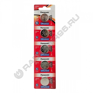 Батарейка PANASONIC CR2032 BL5 (5/50)