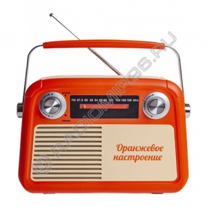 Радиоприемник БЗРП FRESH РП-341 оранжевый