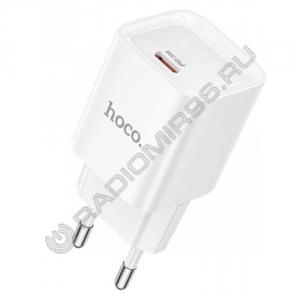 Зарядное устройство сетевое HOCO C146A TYPE-C QC3.0 20W белый