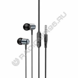 Наушники с микрофоном HOCO M108 серые