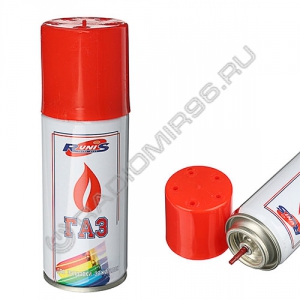 Газ для заправки зажигалок с насадками RUNIS 140мл